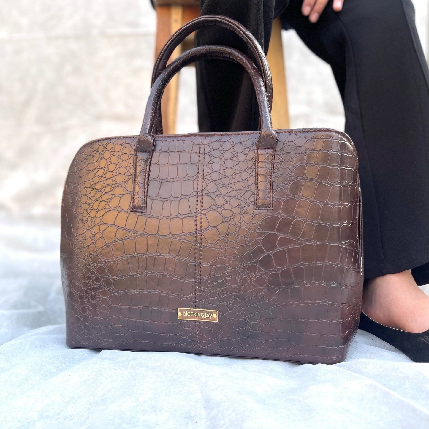 Mockingjay Professional Handbag - Hickory