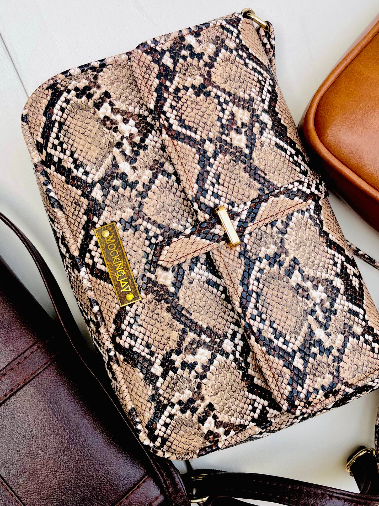 Autumn Crossbody Bag - Brunette