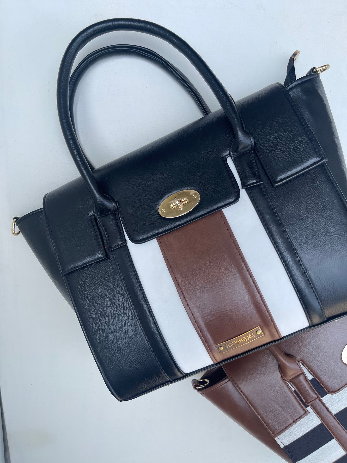 Colour-Block Tote