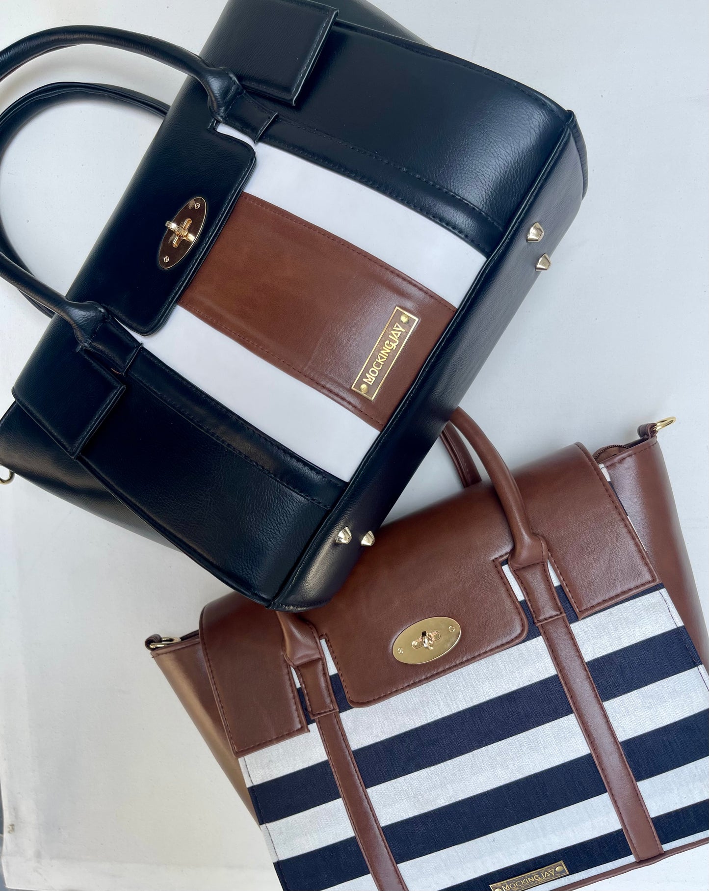 Colour-Block Tote