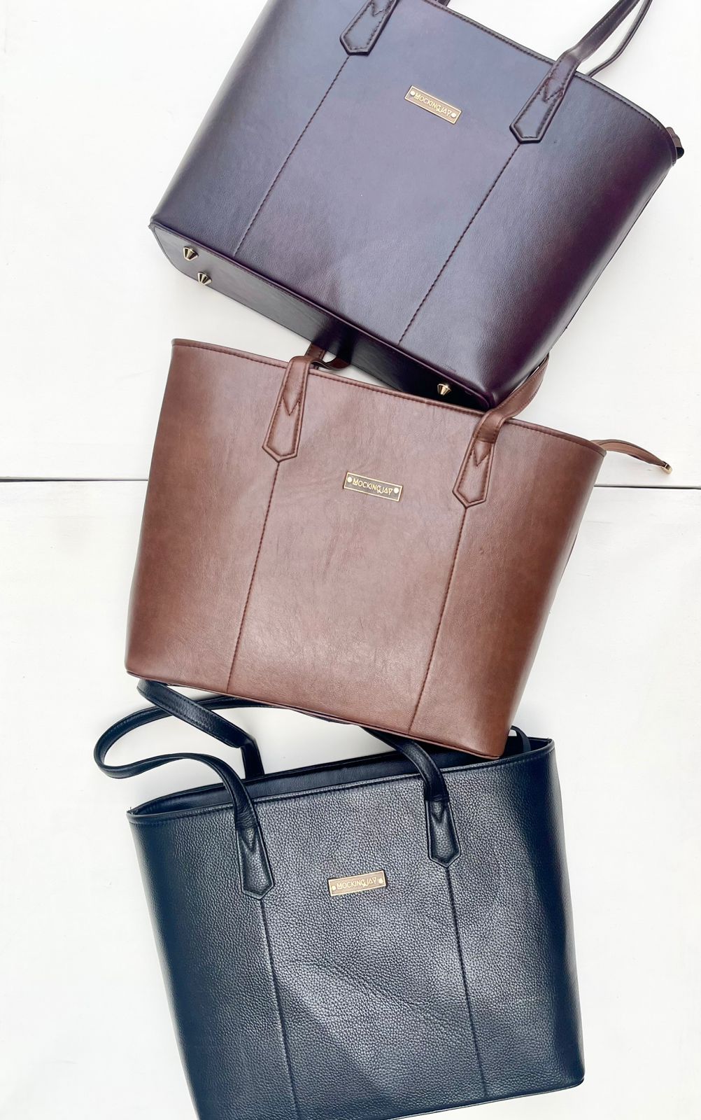 Block Totes - Mocha