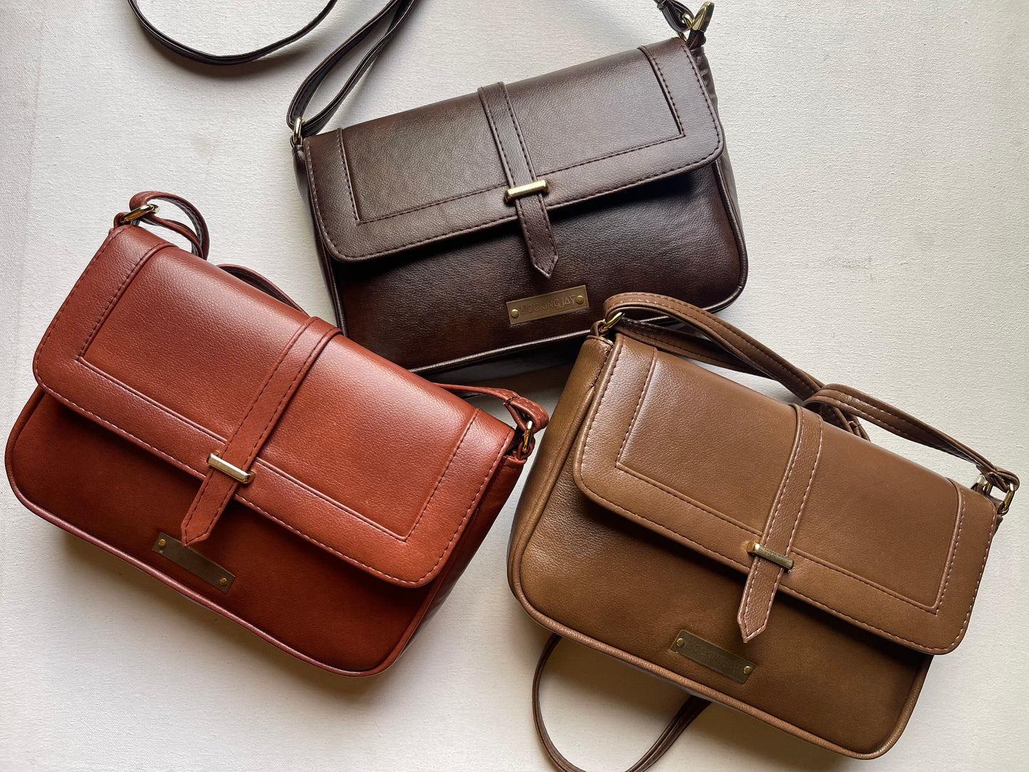 Autumn Crossbody Bag - Chestnut