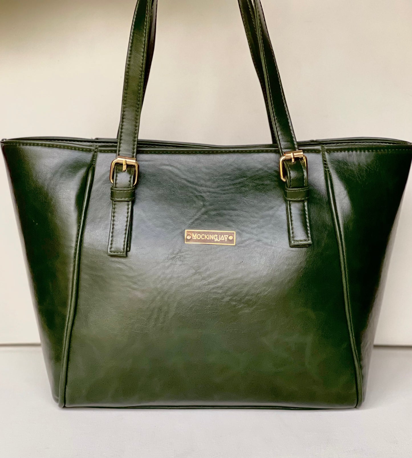 Oversized Tote Bag - Green