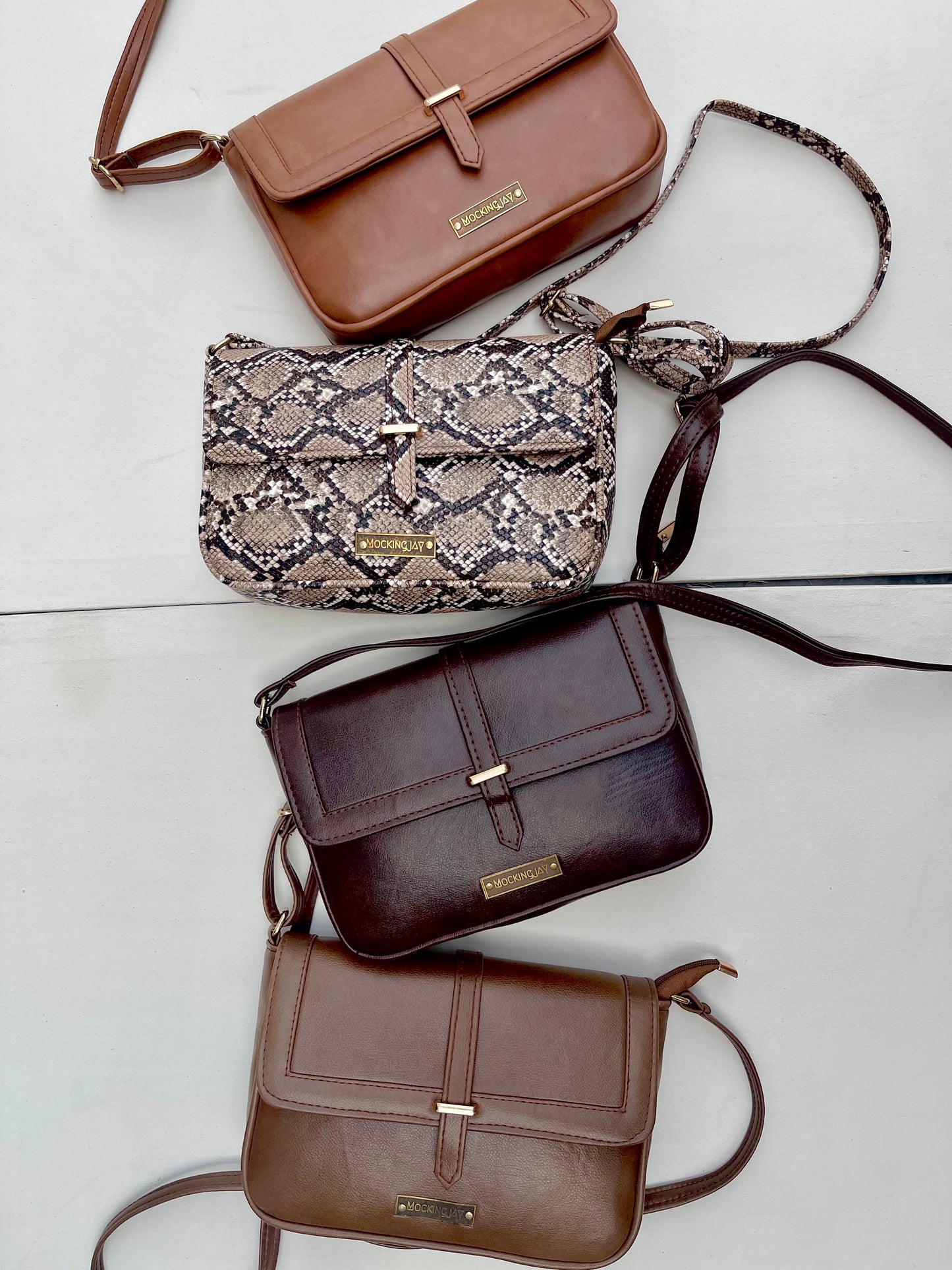 Autumn Crossbody Bag - Brunette
