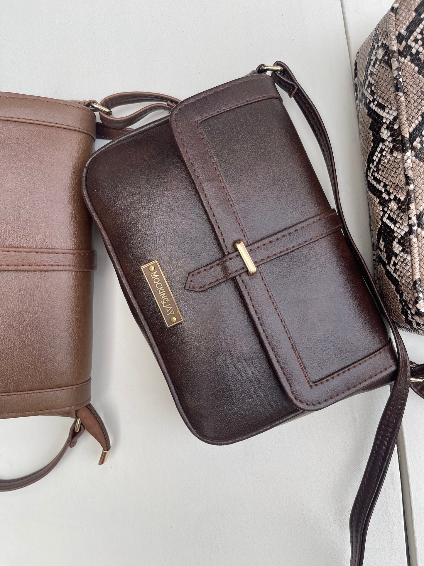 Autumn Crossbody Bag - Brunette