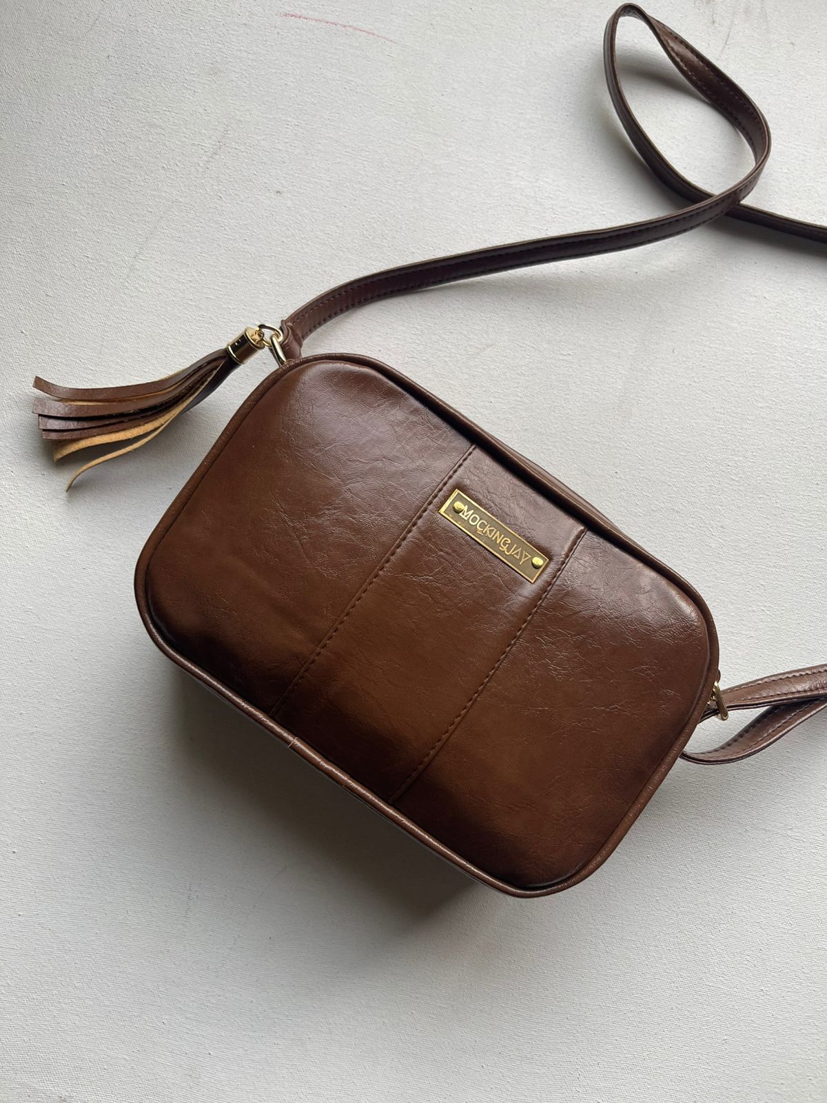 Double Zipped Crossbody Bag