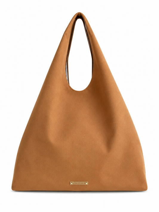 Mockingjay Slouchy Tote - Suede