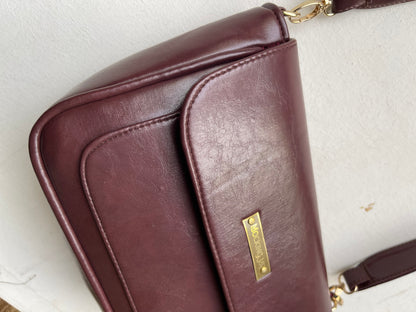 Mahogany Brown Top Flap