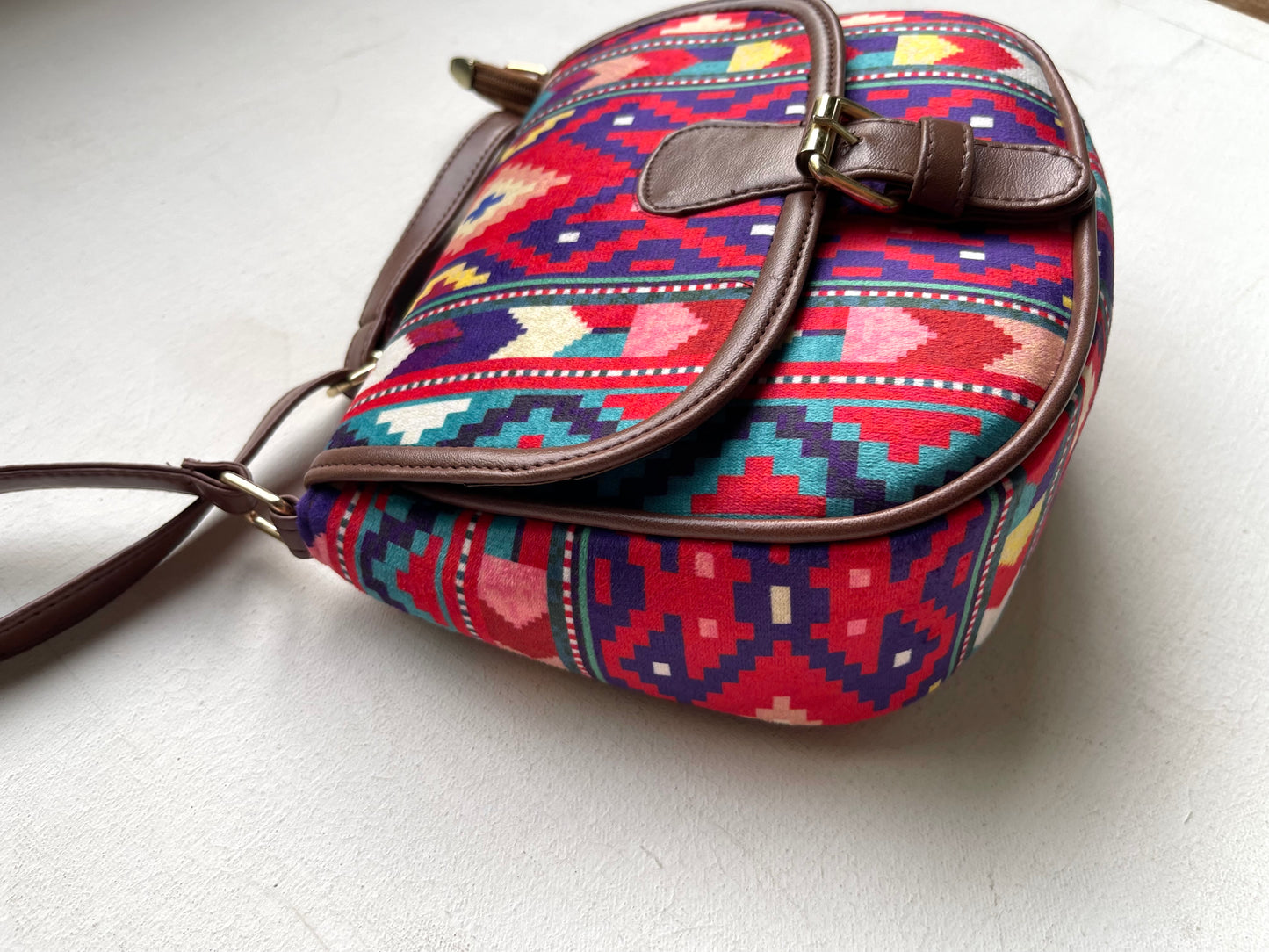 Ikat Saddlebag