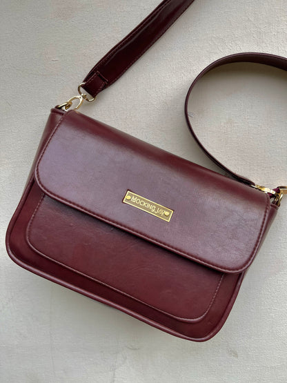 Mahogany Brown Top Flap