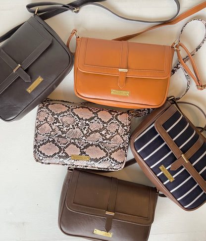 Autumn Crossbody Bag - Snakeskin