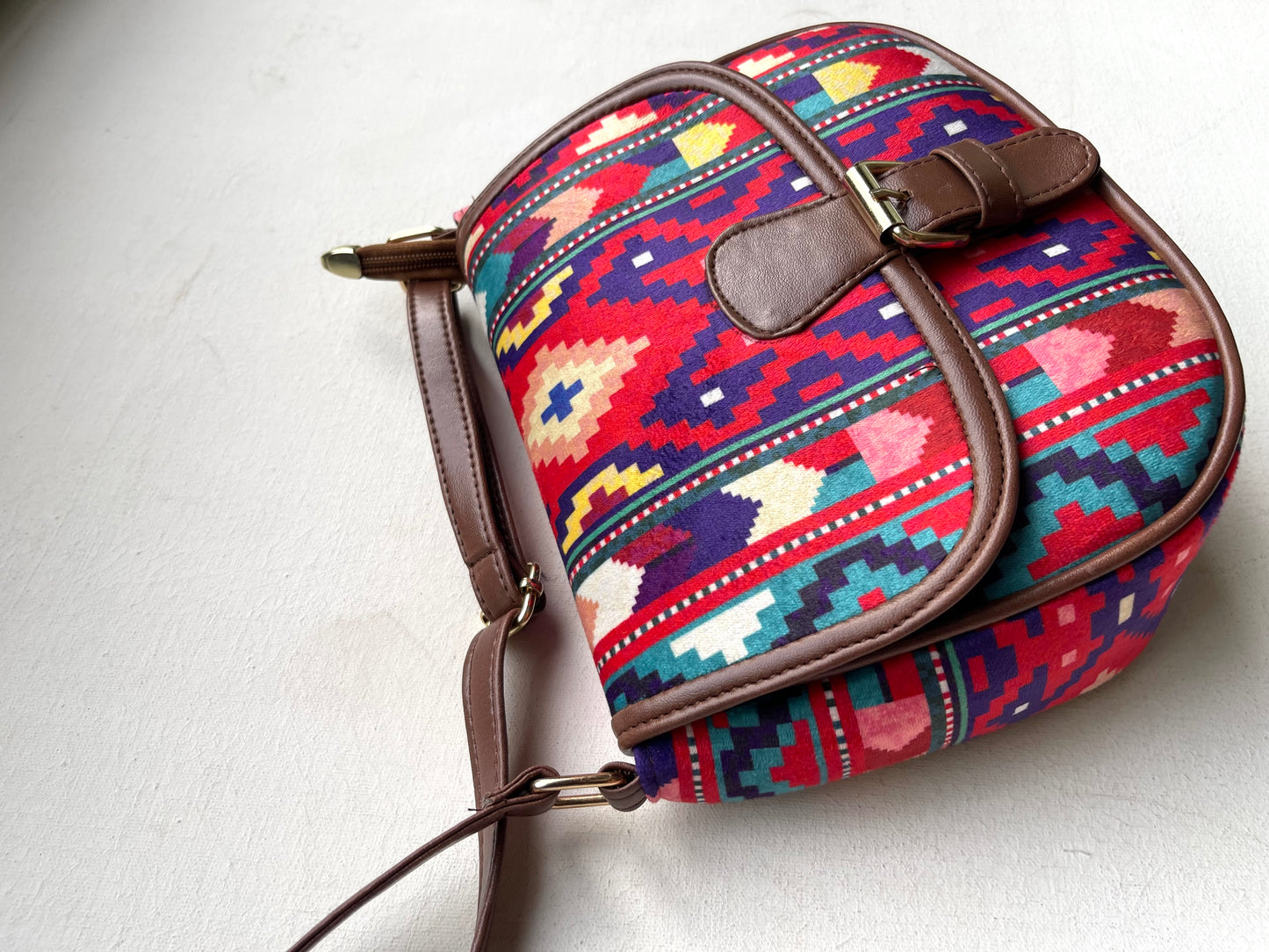 Ikat Saddlebag