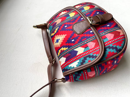 Ikat Saddlebag