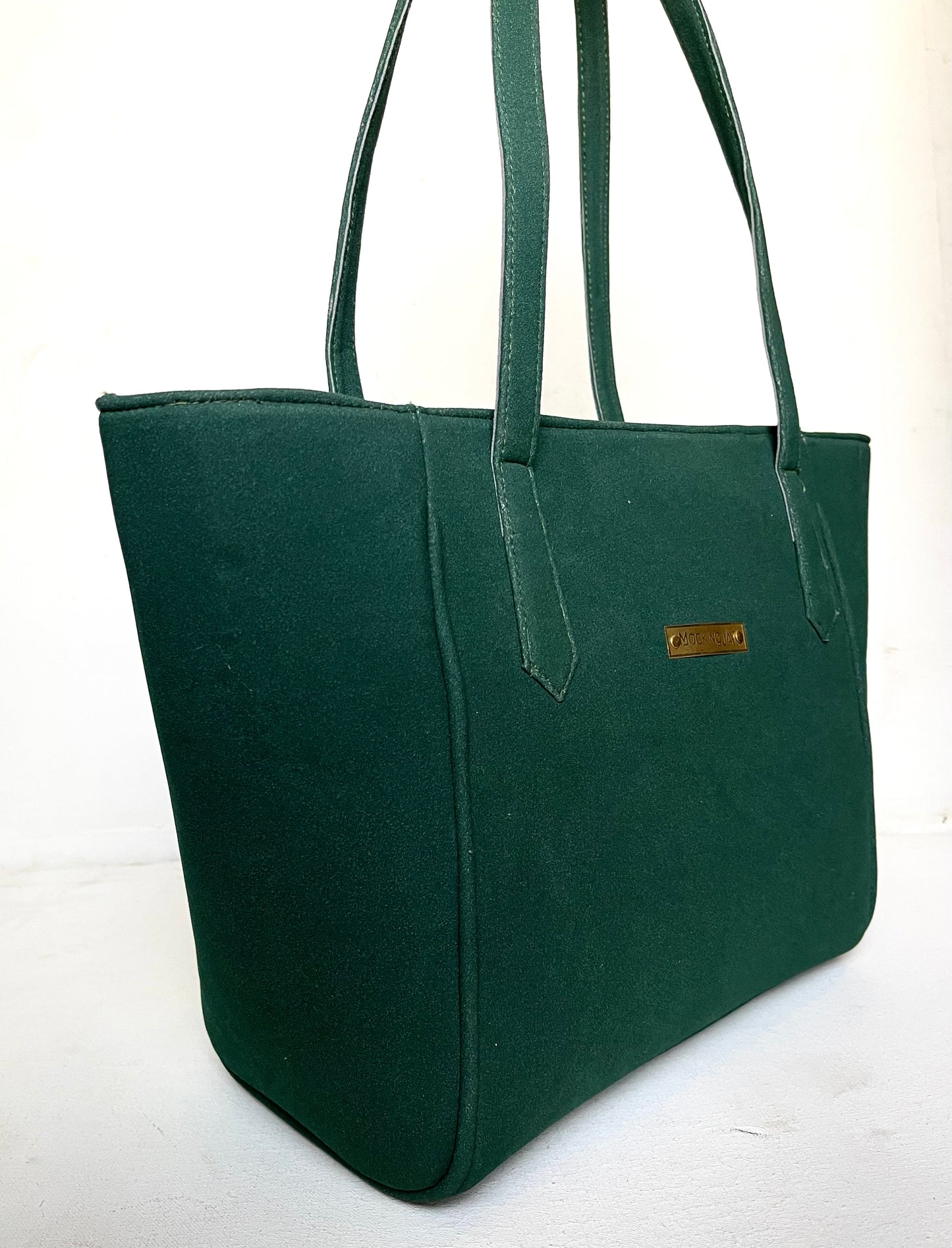 Suede Tote Bag - Terracotta