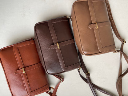 Autumn Crossbody Bag - Russet