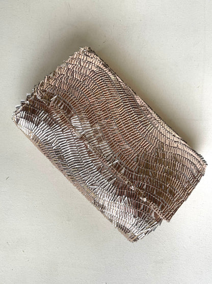 Bugle Beaded Clutch