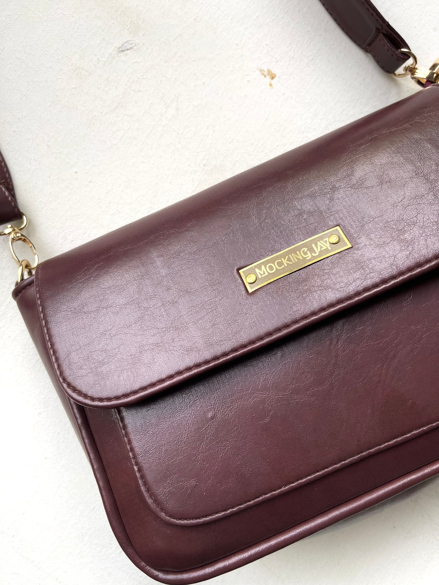 Mahogany Brown Top Flap