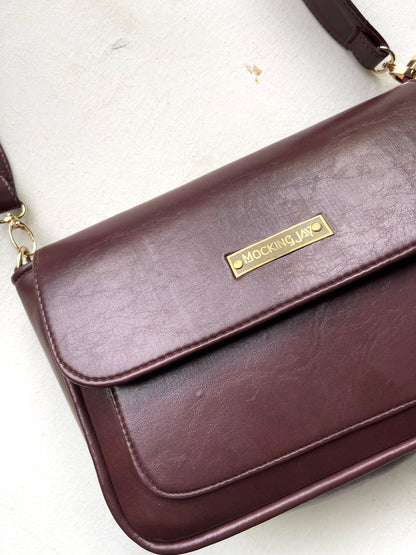 Mahogany Brown Top Flap