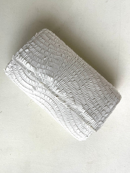 Bugle Beaded Clutch