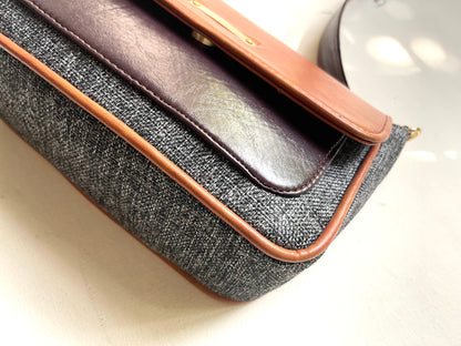 Colourblock Crossbody - Grey