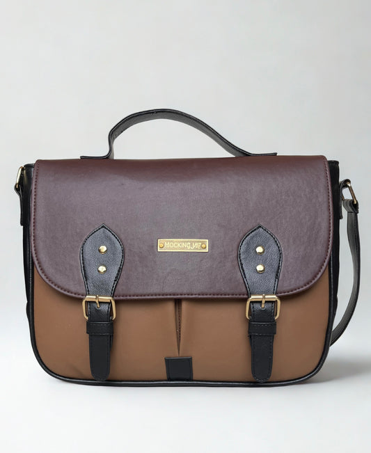 Satchel Bags - Colourblock