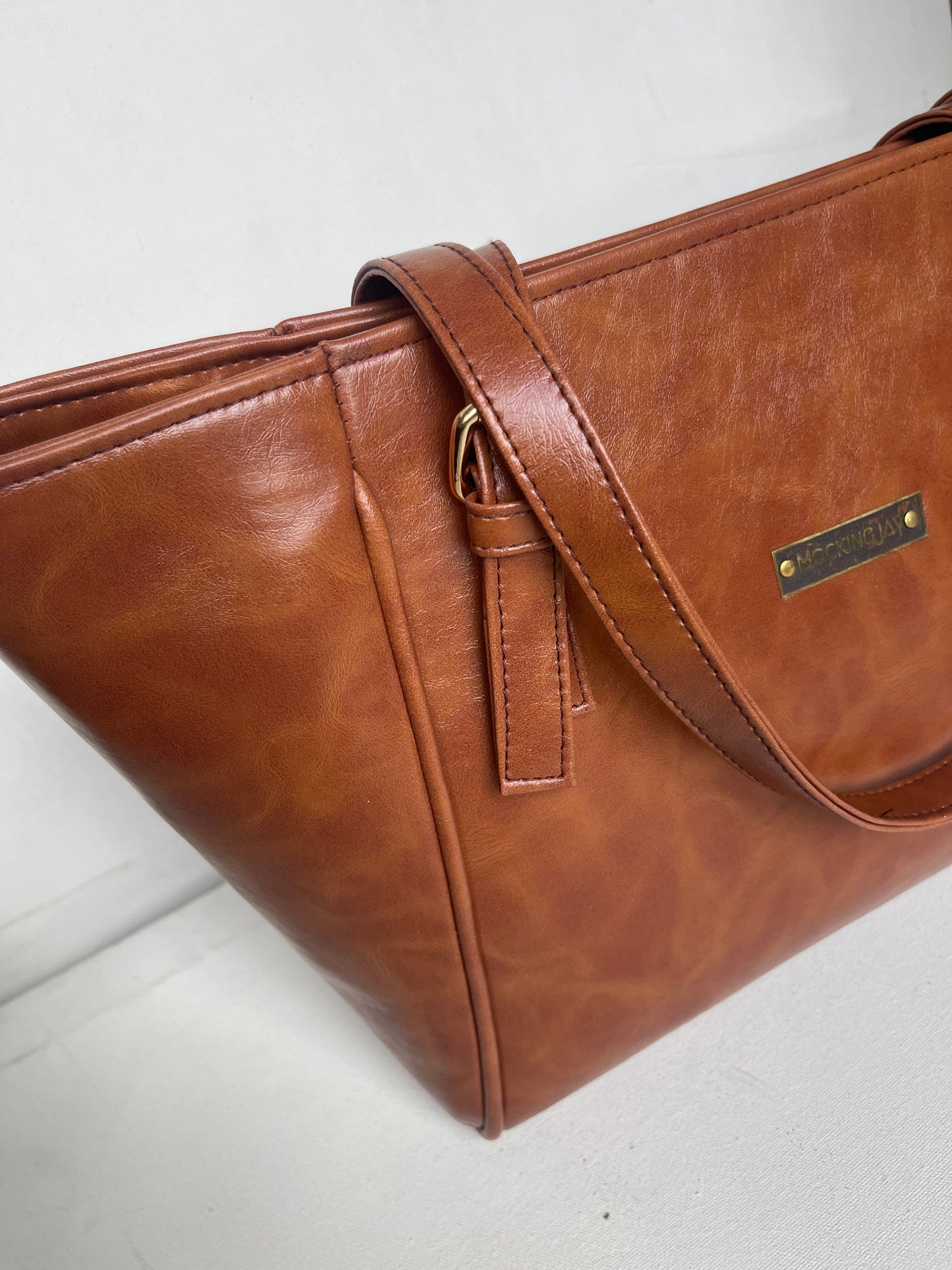 Oversized Tote Bags - Brown