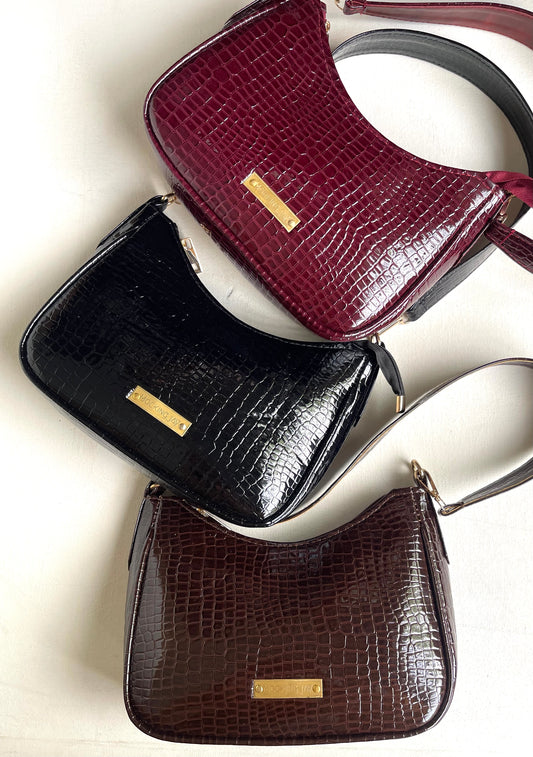 Patent Shoulder Bag