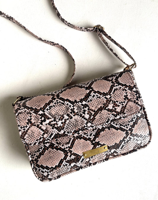 Autumn Crossbody Bag - Snakeskin