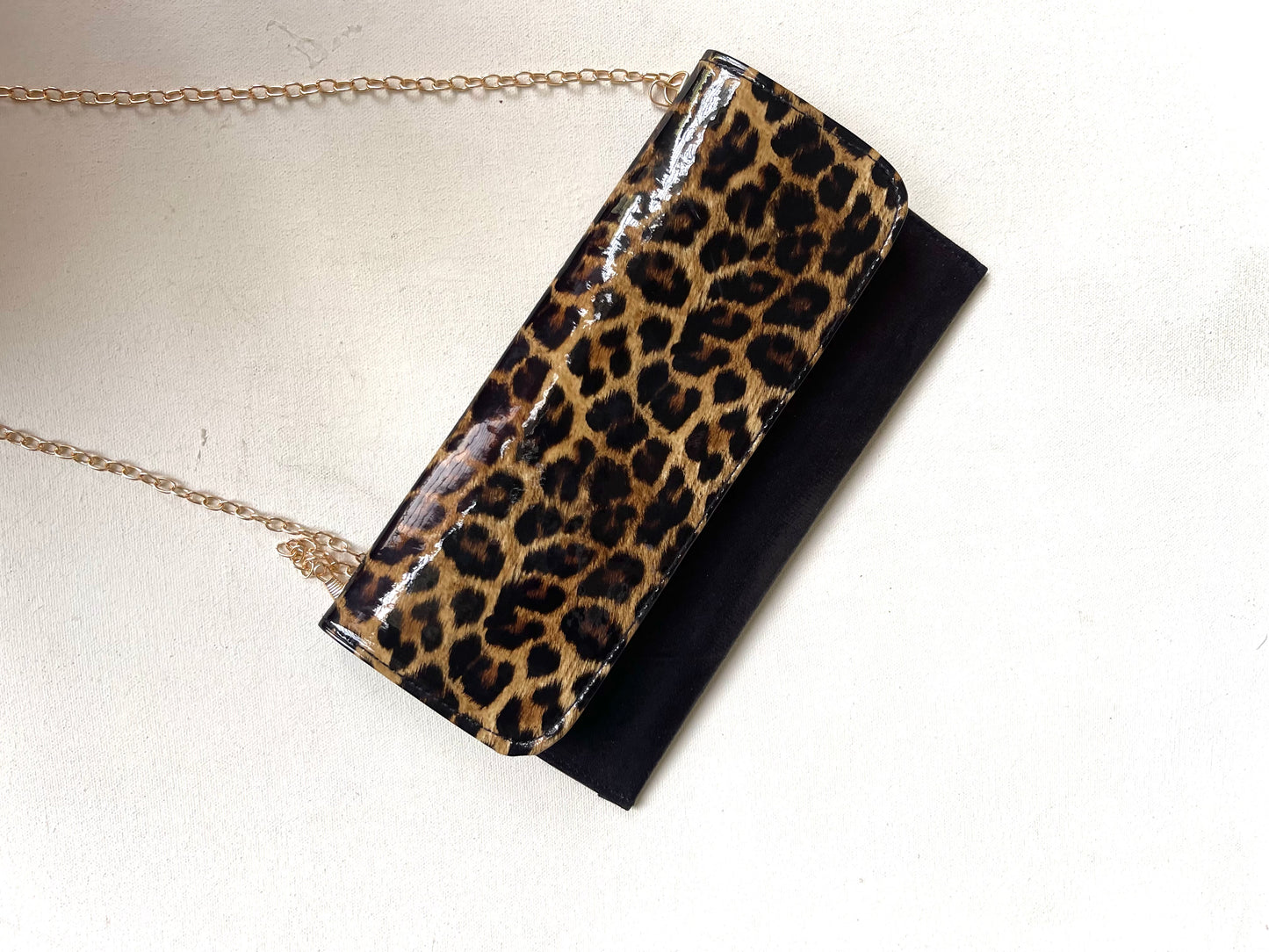 Festive Foldover Leopard