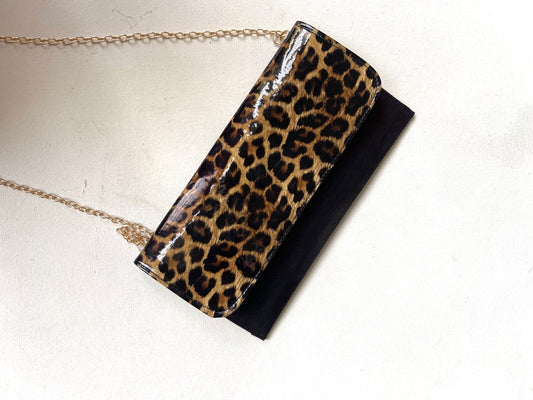 Festive Foldover Leopard
