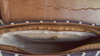 Autumn Crossbody: Striped